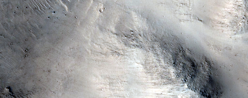 Central Structure of an Impact Crater