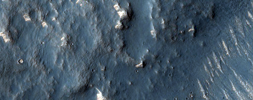 Terrain in Claritas Rupes