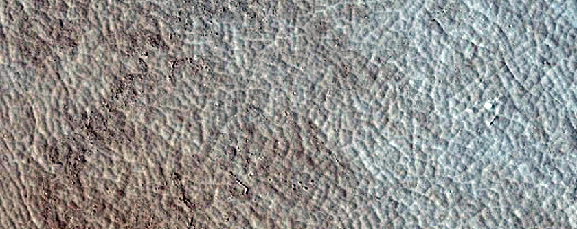 Flows North of Aeolis Mensae