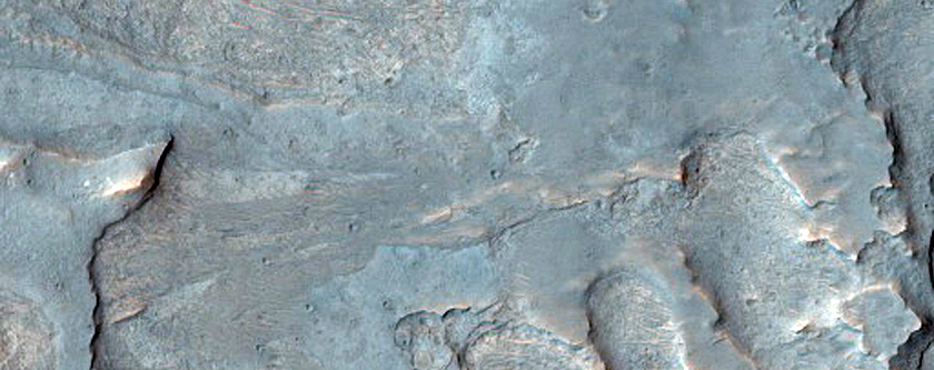 Potential Future Mars Landing Site in Melas Chasma