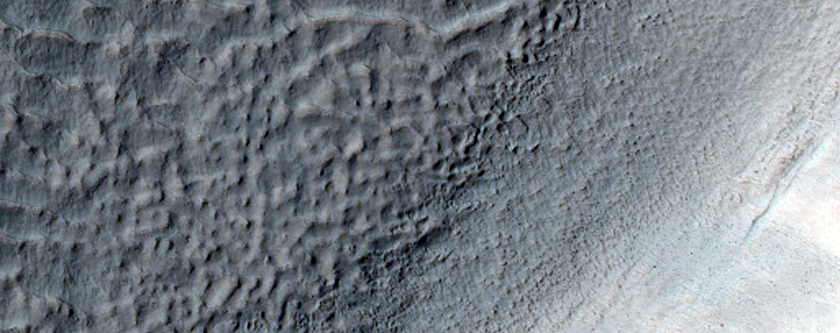 Lineated Crater Fill