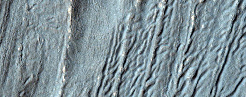 Lobate Landform North of Reull Vallis