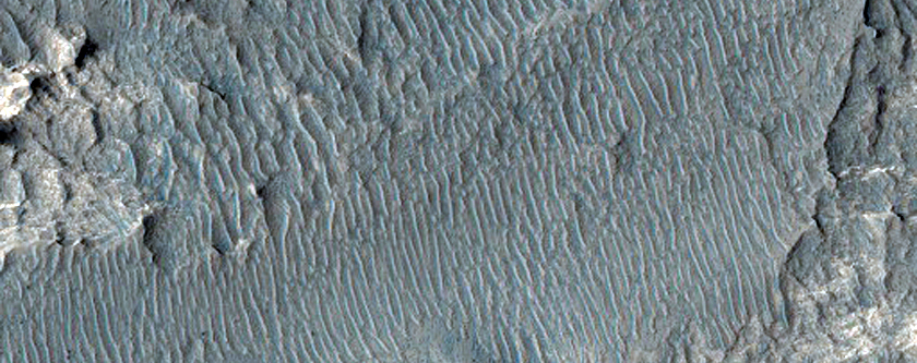 Ridges in Candor Chasma