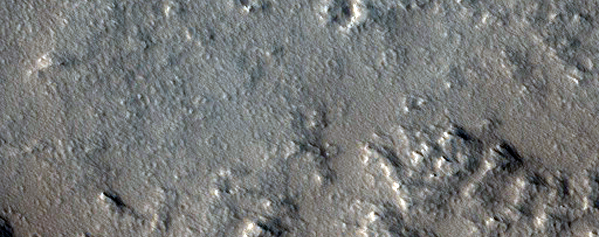 Hill on Flank of Ascraeus Mons