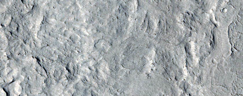 Sinuous Ridges in Aeolis and Zephyria Regions