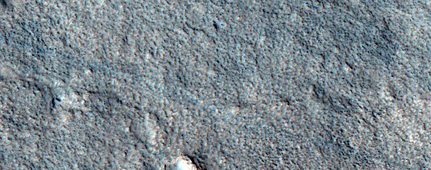 Small Very Recent Impact Crater