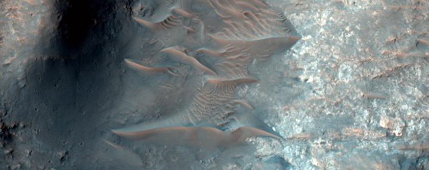 Impact Crater with Central Uplift
