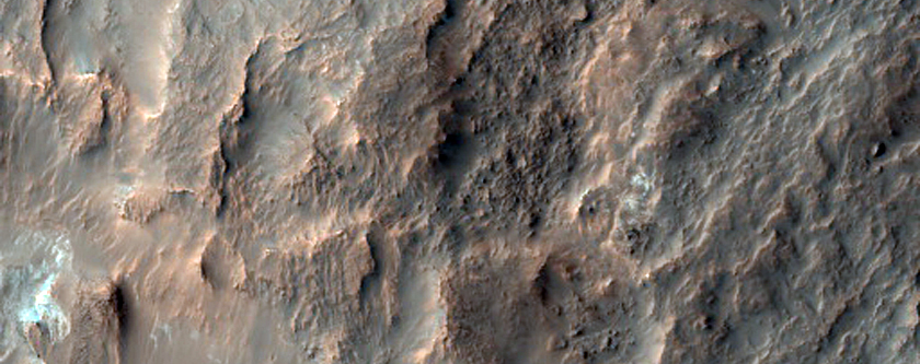 Possible Layered Alunite-Kaolinite-Rich Terrain in Cross Crater