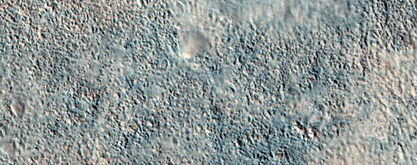 Chain of Cones in Acidalia Planitia
