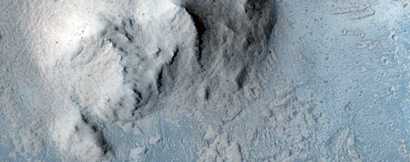 Potential Future Mars Landing Site in Noctis Labyrinthus