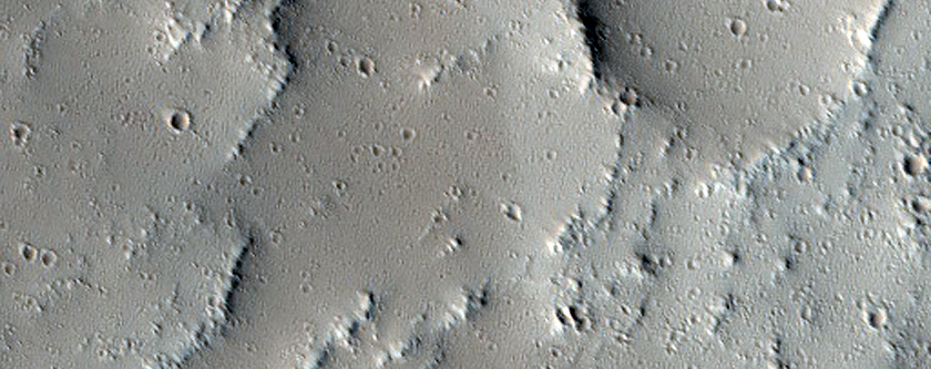 Greater Tharsis Region Escarpment Or Ridge