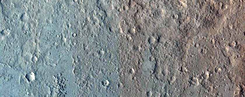 Finely Stratified Units in Northeast of Gale Crater with Possible Clays