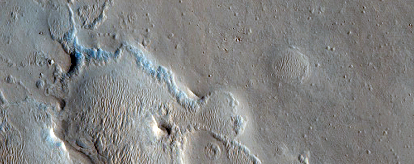 Ridges in Meridiani Planum