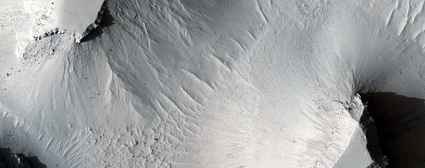 Disrupted Terrain with Volcanic Layers