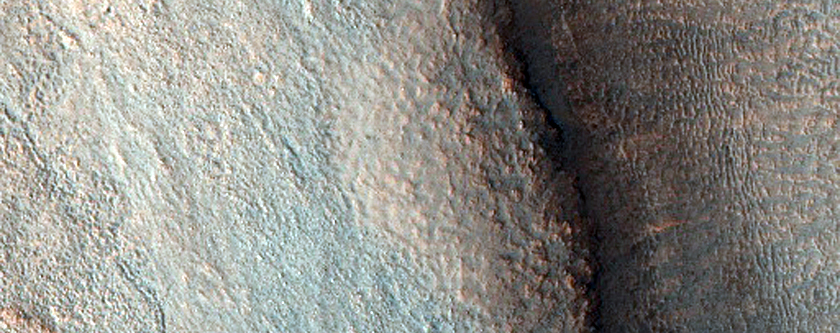 Mesa in Acidalia Planitia