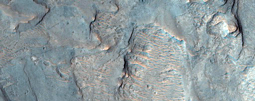 Potential Future Mars Landing Site in Melas Chasma