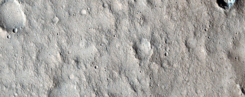 Tail End of Streamlined Landform in Maja Valles System