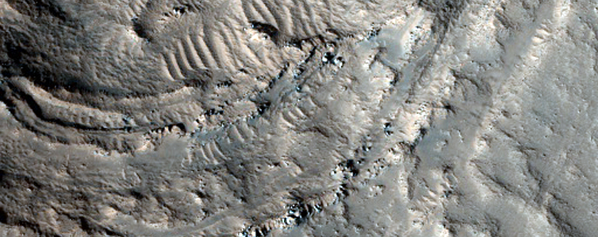 Thermally Anomalous Impact Crater on Flow from Hrad Vallis
