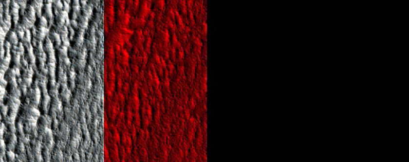 Crater on Northern Plains