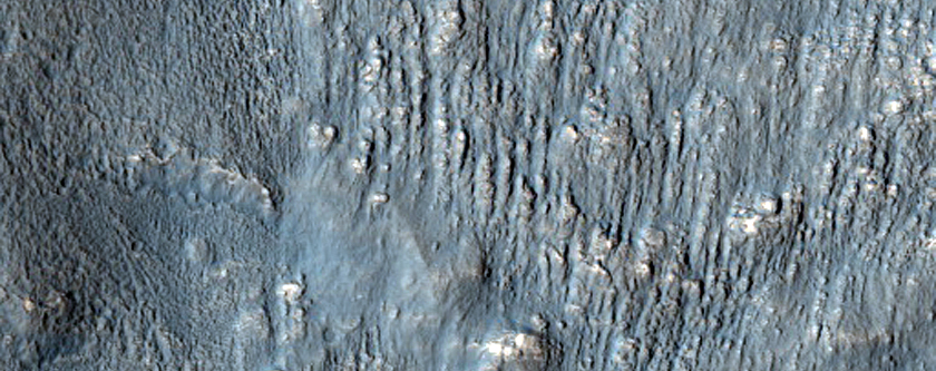 South-Facing Slope of Crater