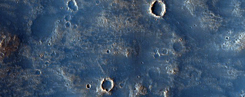 Possible Olivine in Tyrrhena Terra