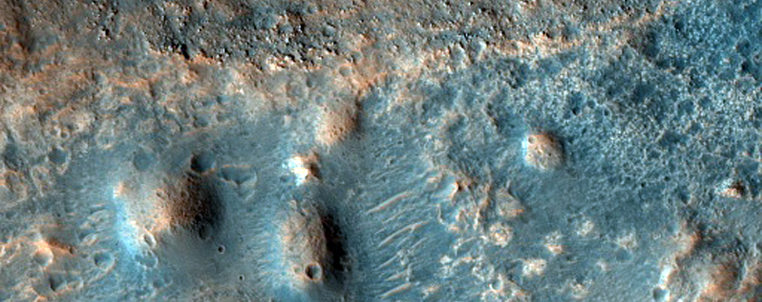 Possible Olivine in Margaritifer Terra