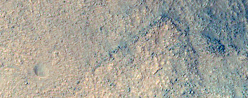 Olivine-Rich Knob in Argyre Region