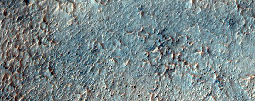 Pyroxene and Olivine-Rich Crater in Terra Sirenum