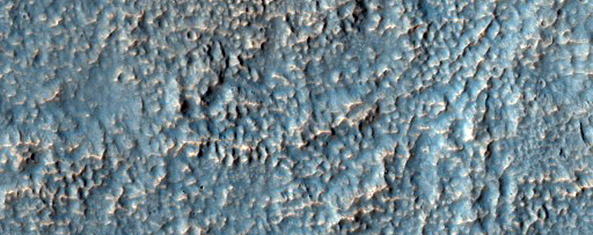 Greater Hellas Region Crater Rim or Escarpment