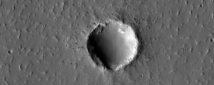 Dust East of Arsia Mons