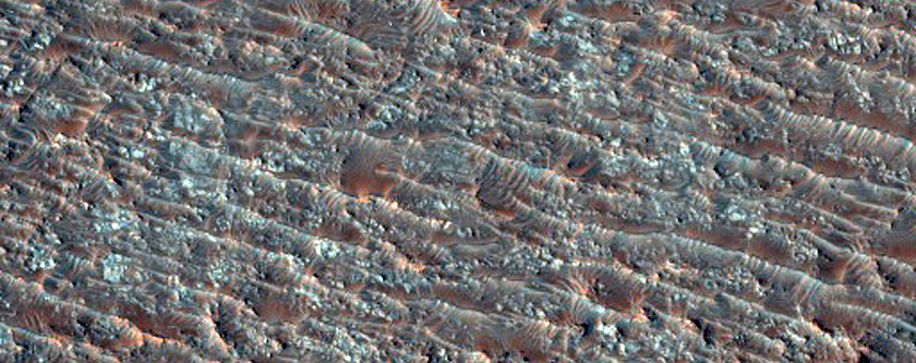 Possible Olivine-Bearing Plains in Tyrrhena Region