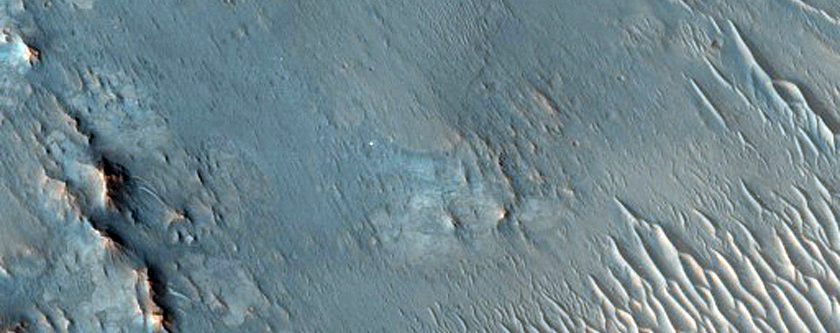 Well-Preserved Rocky Impact Crater in Tarata Crater