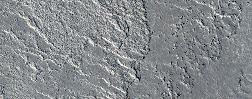 Flow Features South of Cerberus Fossae