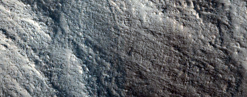 Rugged Center of a Large Impact Crater in Arabia Terra