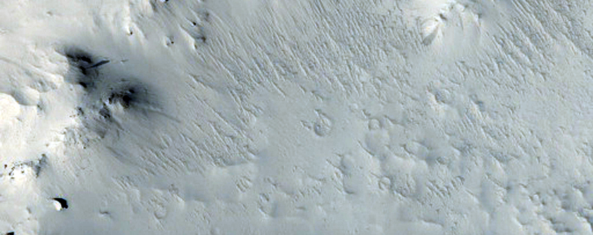 Sharp 6-Kilometer Impact Crater in Terra Sabaea