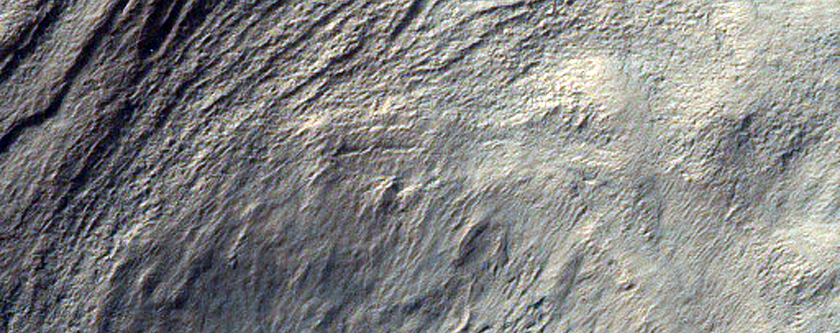 South Polar Layered Deposits Near Chasma Australe