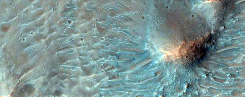 Impact Crater with Central Uplift