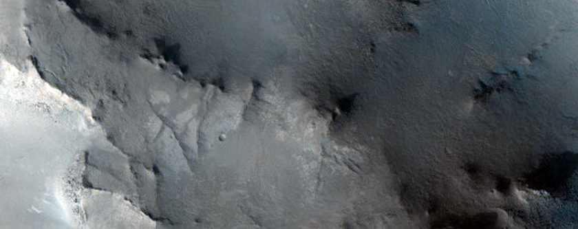 Ridges in Nili Fossae Region