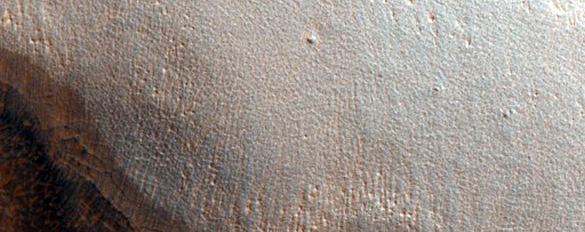 Fretted Terrain Valley with Lineated Floor Material