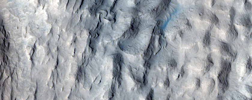 Deep Trough with Sand North of the Highland-Lowland Boundary