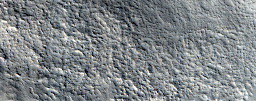 Layers in Rim of Cerulli Crater