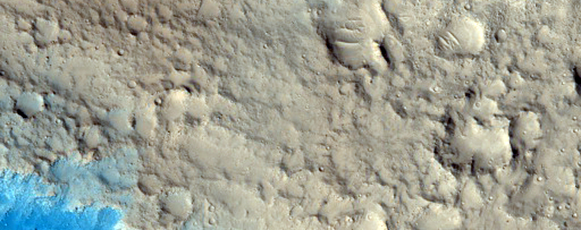 Fissure in Grjota Valles