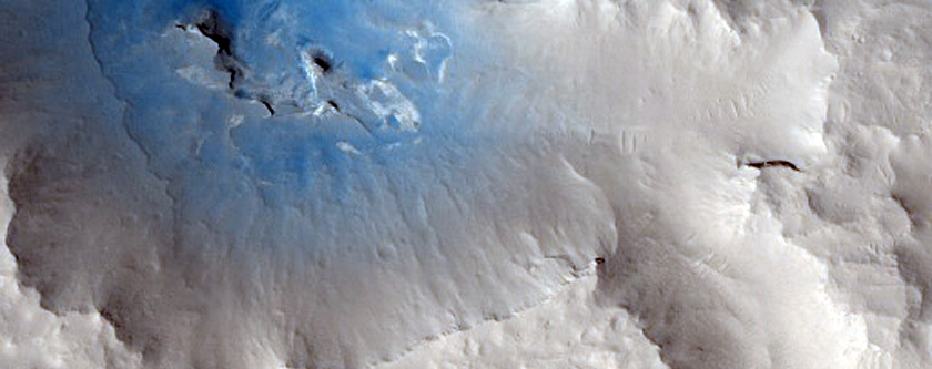 Terrain in Medusae Fossae Formation