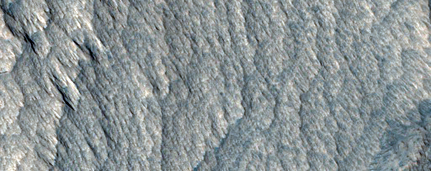 Terrain in Ophir Chasma