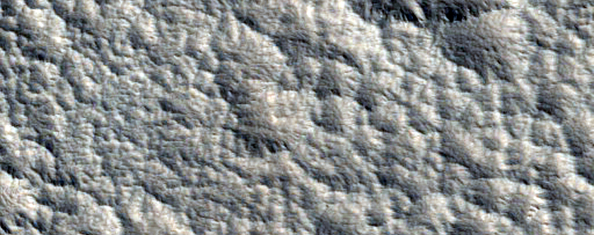 Western Rim of Very Well-Preserved Impact Crater