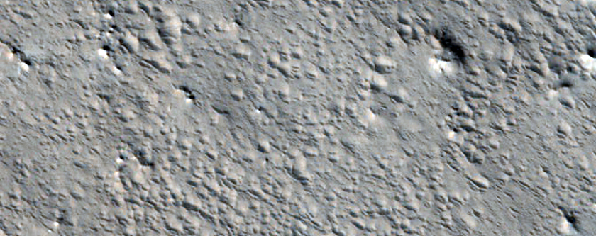 Distal Rampart of Tooting Crater