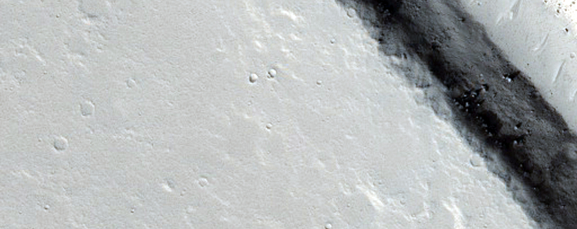 Small Volcano at Distal End of Iberus Vallis