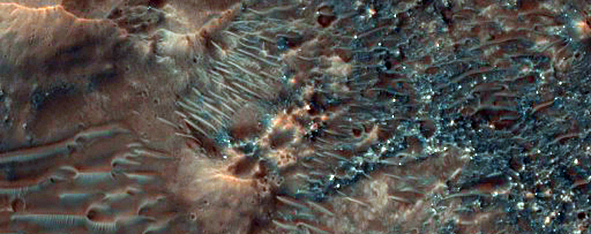 Impact Crater with Central Uplift