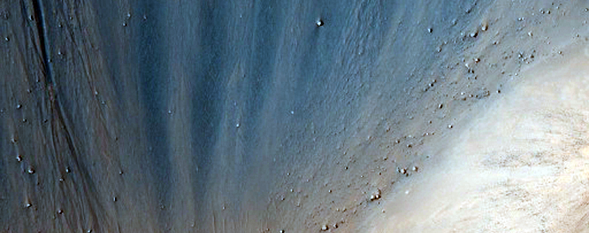 Sirenum Fossae Wall