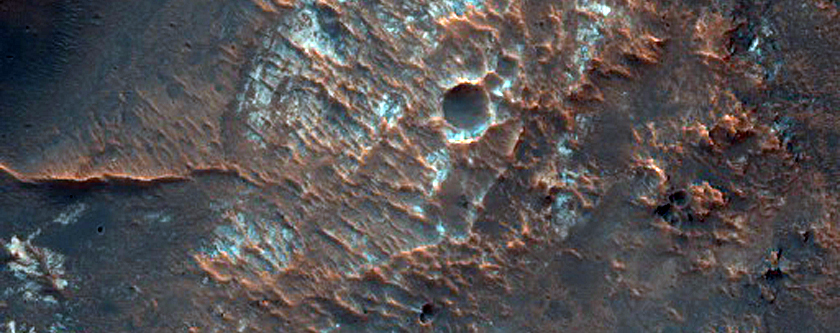 Possible MSL Rover Landing Site near Terby Crater